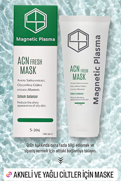 MAGNETİC PLASMA Sivilceli, Akneli Ve Yağlı Ciltler Için Maske - 100ml