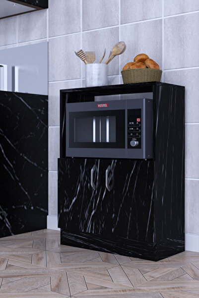 moka park avm 2 Kapaklı Geniş Raflı Çok Amaçlı Mikrodalga Fırın Dolabı