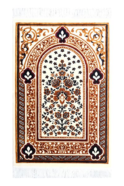 İsmen Kervansaray Seccade / 1198 - 70x110 Lux Dokuma, Yumuşak Akrilik Seccade