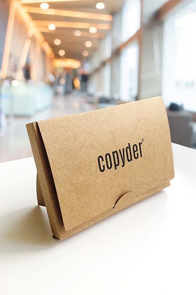 Copyder Pastel Colored Double Sided Checkered and Striped Note Papers - Boxed 100 Pieces