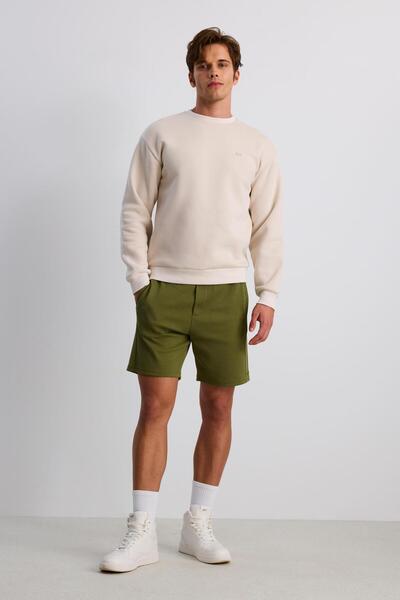 BABOKAH Çift Yaka Comfort Sweatshirt