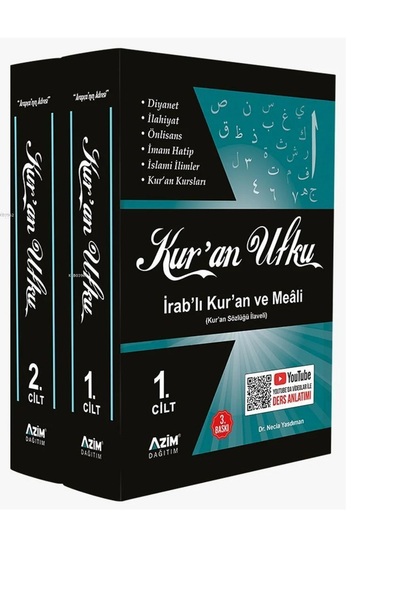 Azim Dağıtım Kur'an Ufku Irab'lı Kur'an Ve Meali (2 Cilt)