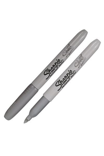 Sharpie Marker Fine Silver Colored Thin Tip (1 Piece)