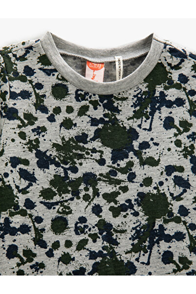 Koton Tričko s krátkým rukávem Crew Neck Printed