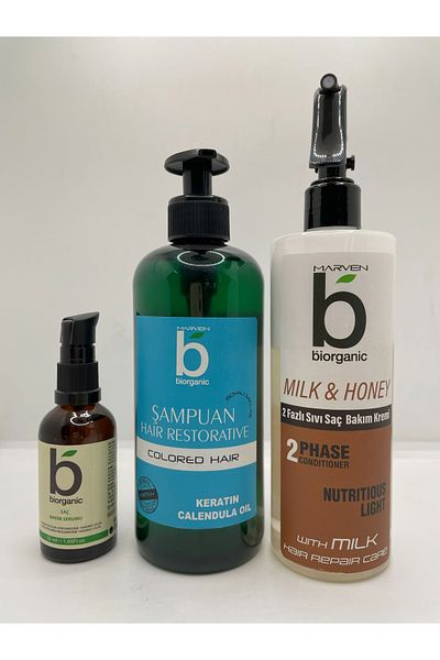 Biorganic Biorganik Hair Dyed - 500 ml Double Fabric Care Milk and Serum Cyt 2121451