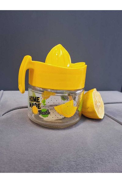 Titiz Titız Glass Lemon Chopper - Yellow