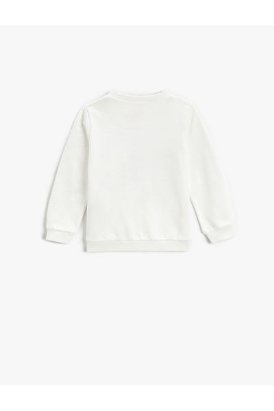 Koton Shark Printed Sweatshirt