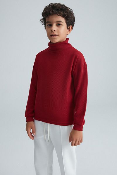 GRIMELANGE DONTE Boy's Claret Red T-Shirt