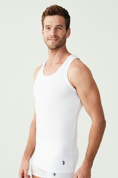 U.S. Polo Assn. Us Polo Assn. Men's 2-Piece Athlete Set - Cotton and Modal 2810Ic.A.8St.R0.A.P.1.Lu8.S.9.02311Km