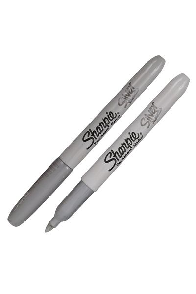 Sharpie Marker Fine Silver Colored Thin Tip (1 Piece)