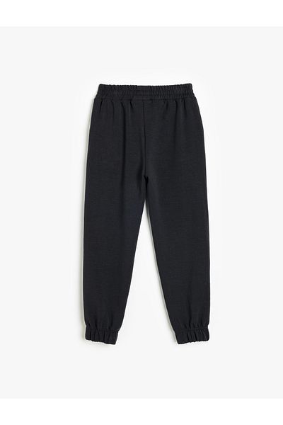 Koton Basic Jogger Sweatpants ελαστικό ύφασμα μέσης και τσέπες
