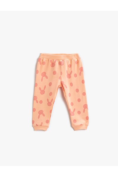 Koton Jogger Sweatpants Printed Cotton