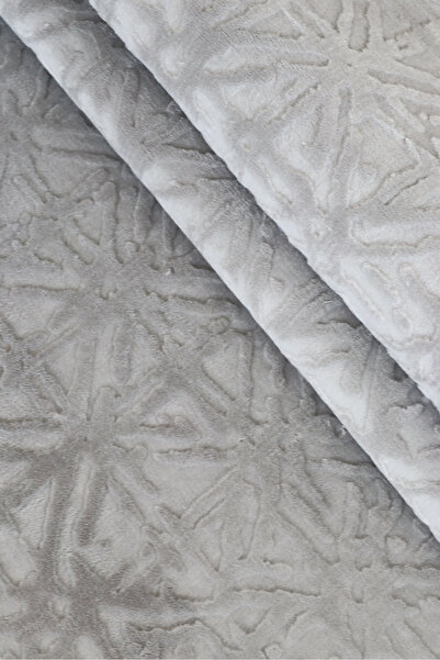 Merinos Rölyef Truva Antrasit Kaymaz Taban Kesme Halı Yolluk