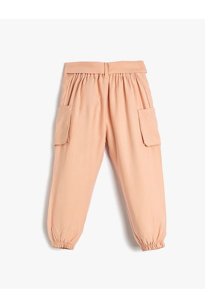 Koton Cargo Pants Jogger Belt Detailed Pocket