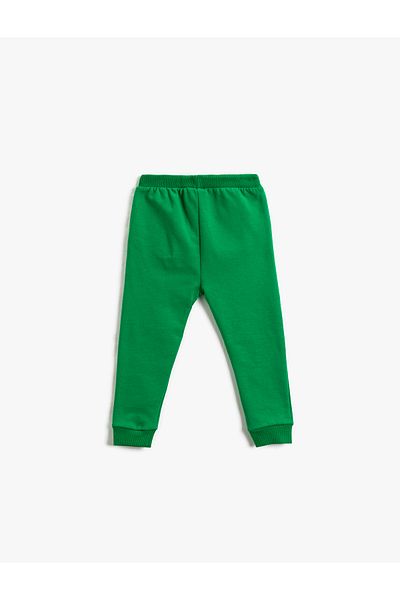 Koton Jogger-Jogginghose mit Weihnachtsmann-Motiv, bedruckt mit Taschen