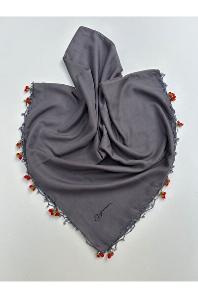 TREND Χειροποίητο κέντημα με κεράσι Χειροποίητο κέντημα από μουσελίνα με χάντρες