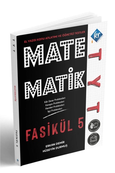 KR Akademi Yayınları Tyt Matematik Kar Zarar Karışım Hareket Işçi Problemleri...