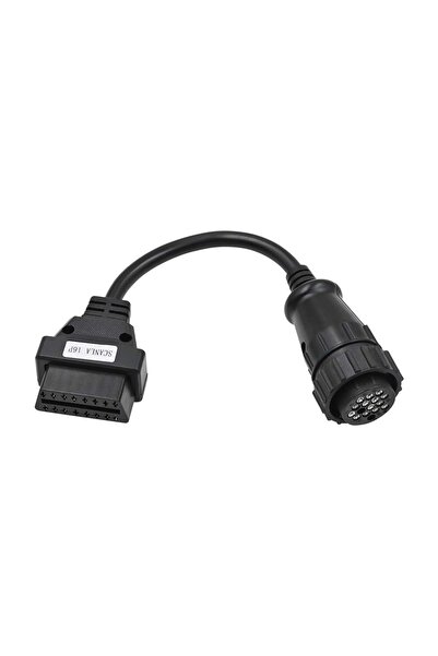 Choice Truck OBD2 16pin Female OBD Extension Cable For SCANIA Truck 16 Pin Male OBD2 Connector Suitable ...