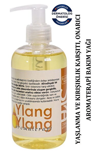 RyotoPRO Ylang Ylang Aromaterapi Yağı 100ml. %100 Doğal / Ylang Ylang Aromath...