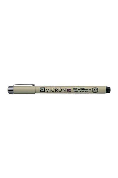 Sakura Pigma Micron Black Technical Drawing Pen - 02 0.3 mm