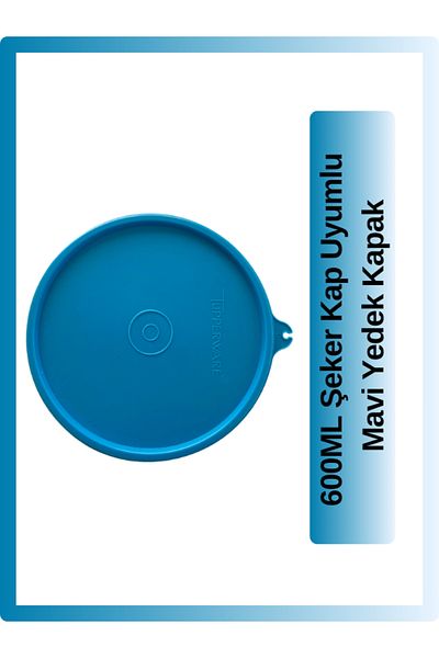 Tupperware Blue Candy Container Compatible Spare Lid - 600ml 1 Piece
