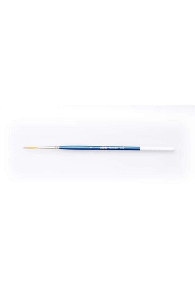 Pebeo Round Brush Gold Synthetic Bristle - No1 Model 333