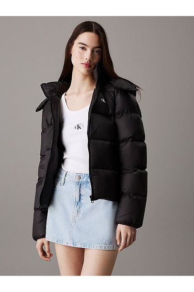 Calvin Klein J20J223571 Model Black Puffer Jacket