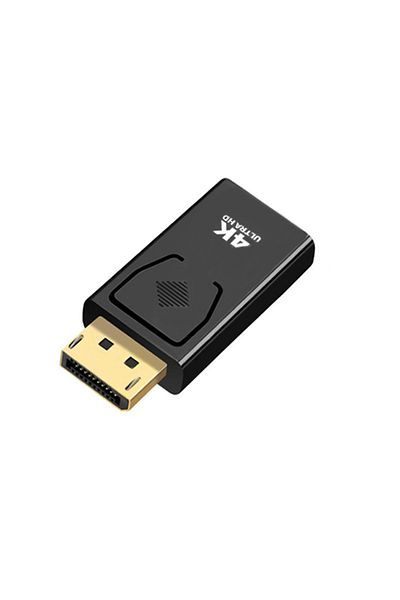 Choice 4k أسود 1 قطعة موصل DP إلى HDTV 1080/4k Displayport DP ذكر إلى محول HDMI أنثى محول فيديو