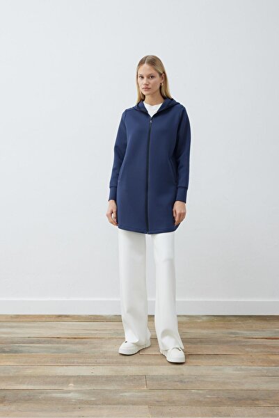 TERZİ DÜKKANI SCUBA PUF KAP LACİVERT