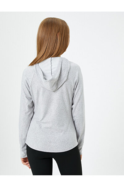 Koton Hanorac sport cu glugă Buzunar texturat cald la atingere moale