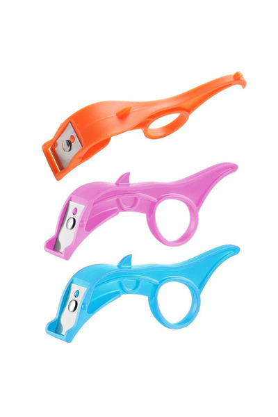 choice2 3pc mix Fruit Kiwi Peeler Orange Cutter Vegetable Stainless Steel Pee...