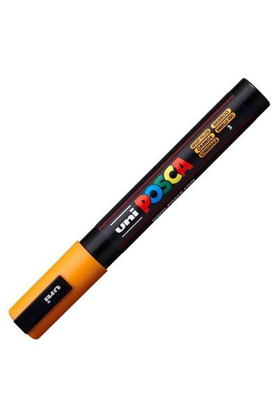 Uni Posca Pc-5M Painting Marker - Red with 1.8-2.5 mm Sheet