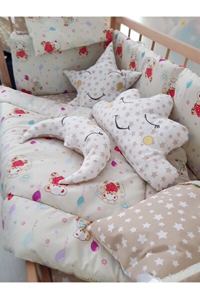 Baby Clime 70X130 Baby Sleeping Set - Mosquito Net - Teddy Bear Pattern (Excluding Mobile Crib)