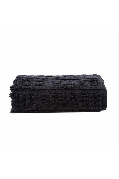 Mudo Home Black Barnes Hand Towel - 30x50 Model