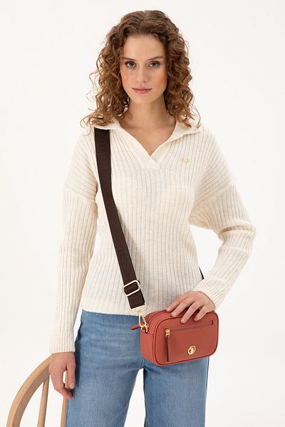 U.S. Polo Assn. Women's Dusty Rose Crossbody Bag 50303432 -Vr026