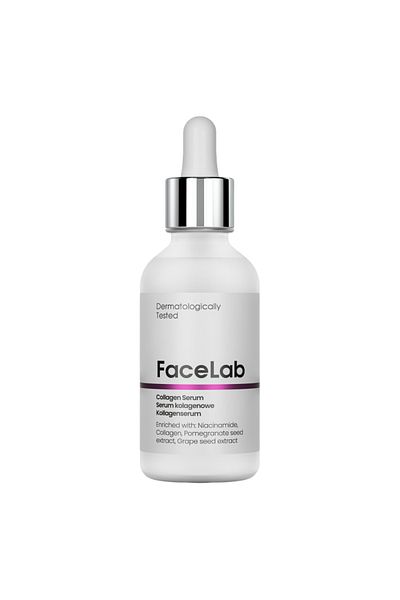 FaceLab Ser de colagen FaceLab, formulă anti-îmbătrânire, reduce ridurile și lasarea, hidratează și catifelează pielea
