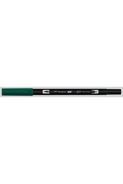 Tombow Ab-T Dual Brush Pen Dark Green 277
