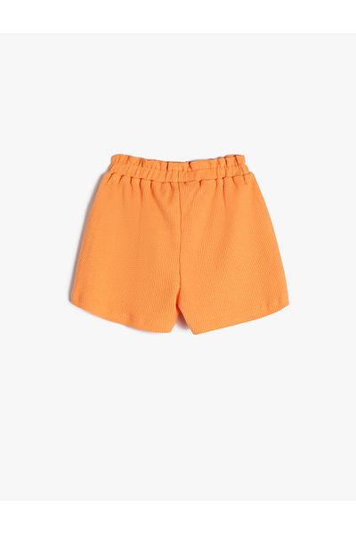Koton Shorts Ribbed Elastic Waist Cotton