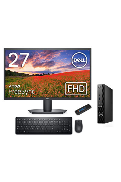 Dell Pc Optıplex 7020MFF I5-14500T 96GB Ddr5 4tb SSD W11PRO 27" Mon. CN007O70...