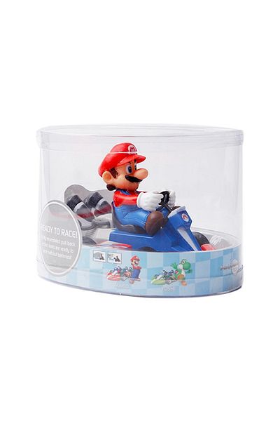 Choice With Box Super Mario Pull Back Car Green Yoshi Donkey Kong Bowser Luigi Toad Princess Peach Action F
