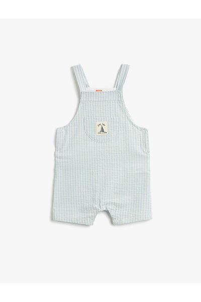 Koton Baby Boy Blue Overalls