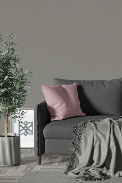 MARİTSA Σειρά Velvet Textured Powder - Μαξιλάρι με κάλυμμα μαξιλαριού 40x40cm