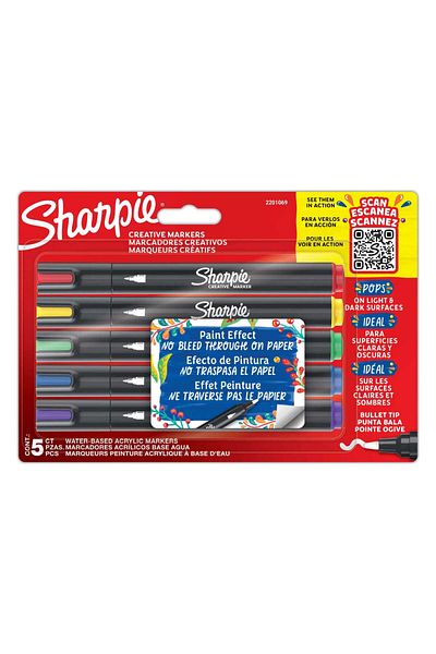 Sharpie Acrylic Marker Pen Set of 5 - Creative 2201069
