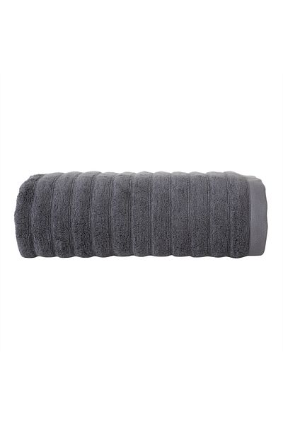 Mudo Home STELLA Bath Towel - Dark Gray, 90x150