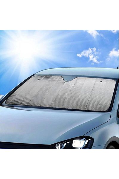 MR RZN STORE 120*55 cm Συσκευασμένη βεντούζα Πτυσσόμενη κουρτίνα παρμπρίζ στο αυτοκίνητο