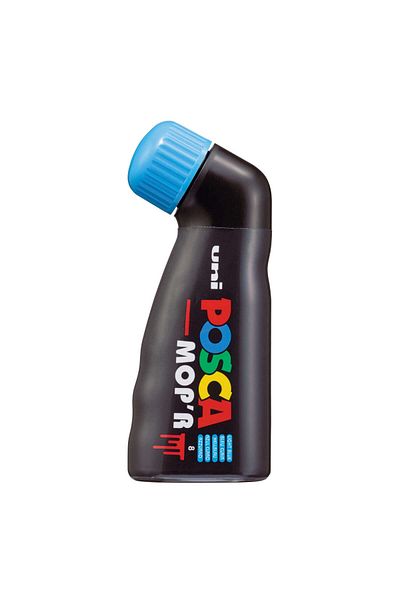 Uni Posca Pcm-22 Mopr Poster Marker - 3-19 mm Light Blue Pen