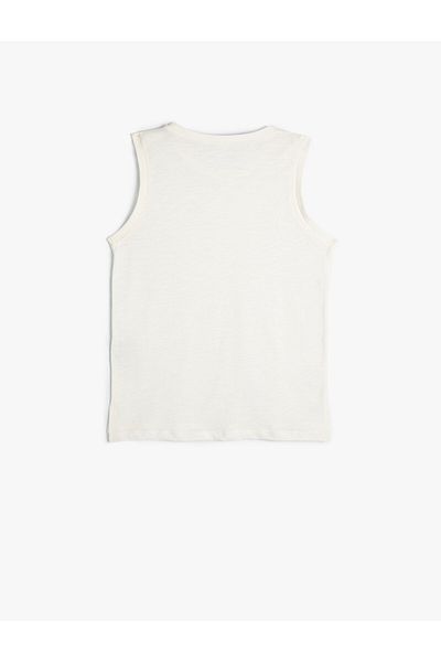 Koton Basic Tank Top Crew Neck Cotton