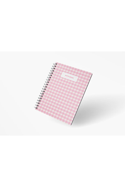Store A5 2-Piece Checkered Concept School Notebook