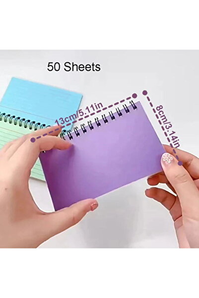 Choice دفتر ملاحظات واحد بخطوط أفقية، قابل للتمزيق، ملفوف بسلك حلزوني، دفتر ي...