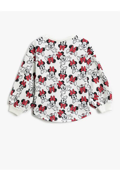 Koton Minnie Mouse Oversize Licensed Sweatshirt